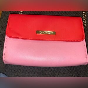 Juicy Couture Pink and Red Purse